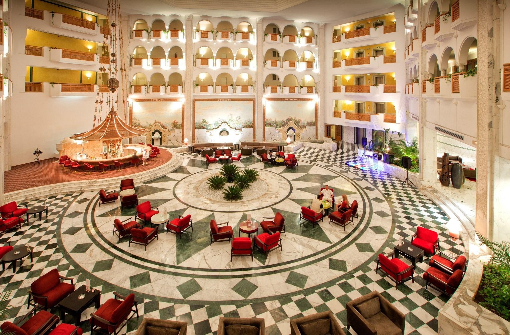 Steigenberger Marhaba Thalasso Hammamet Esterno foto Lobby